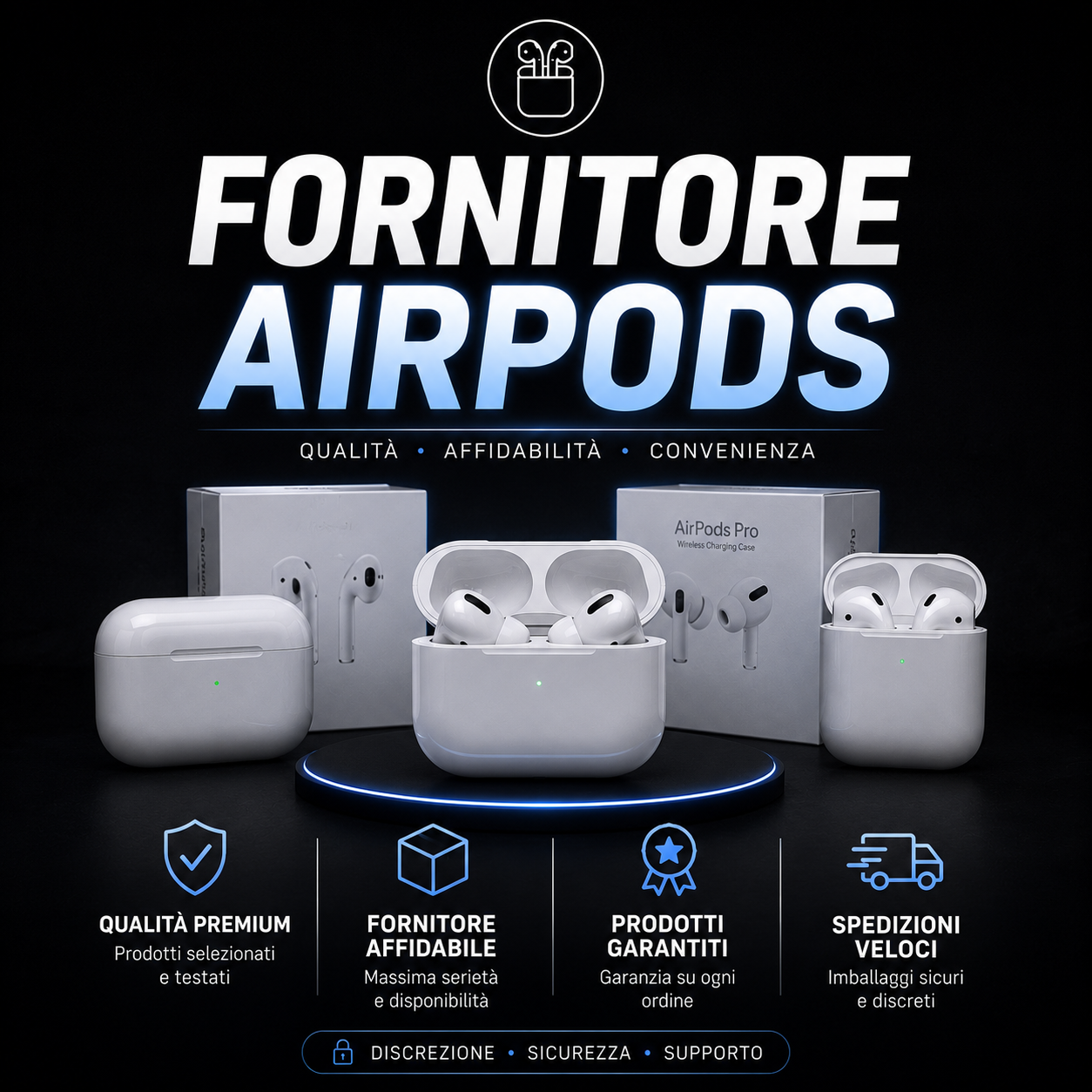 Fornitore Airpods